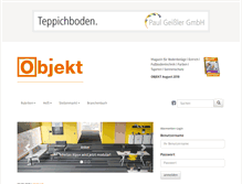 Tablet Screenshot of objekt-verlag.de